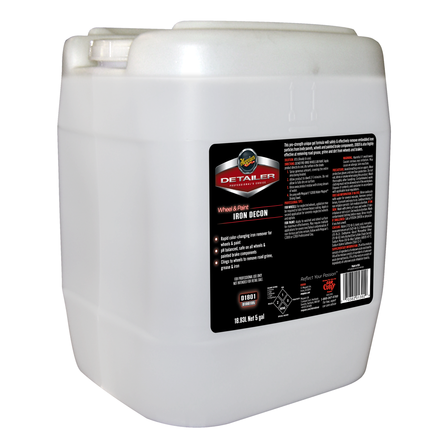 Meguiar's Wheel & Paint Iron Decon - 5G