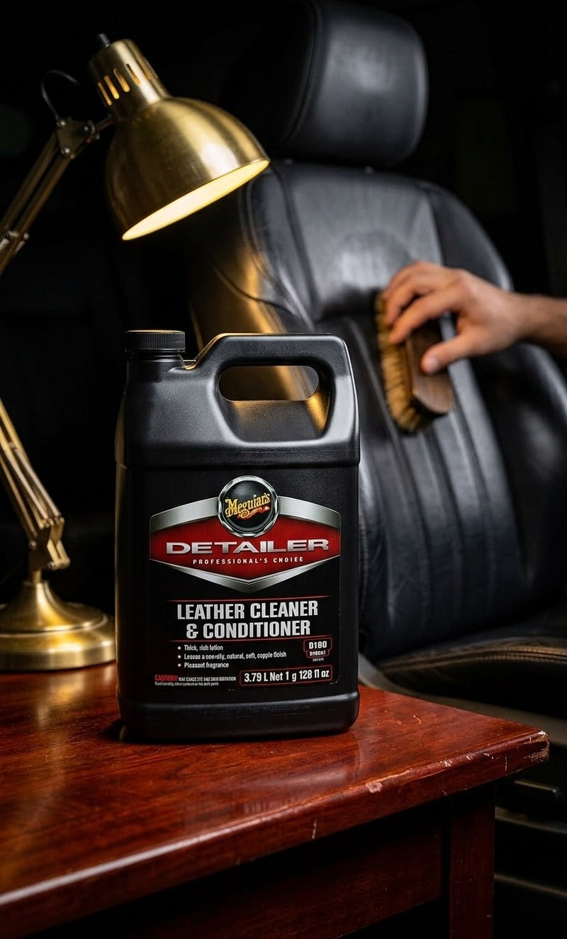 Leather Cleaner & Conditioner — in scene
