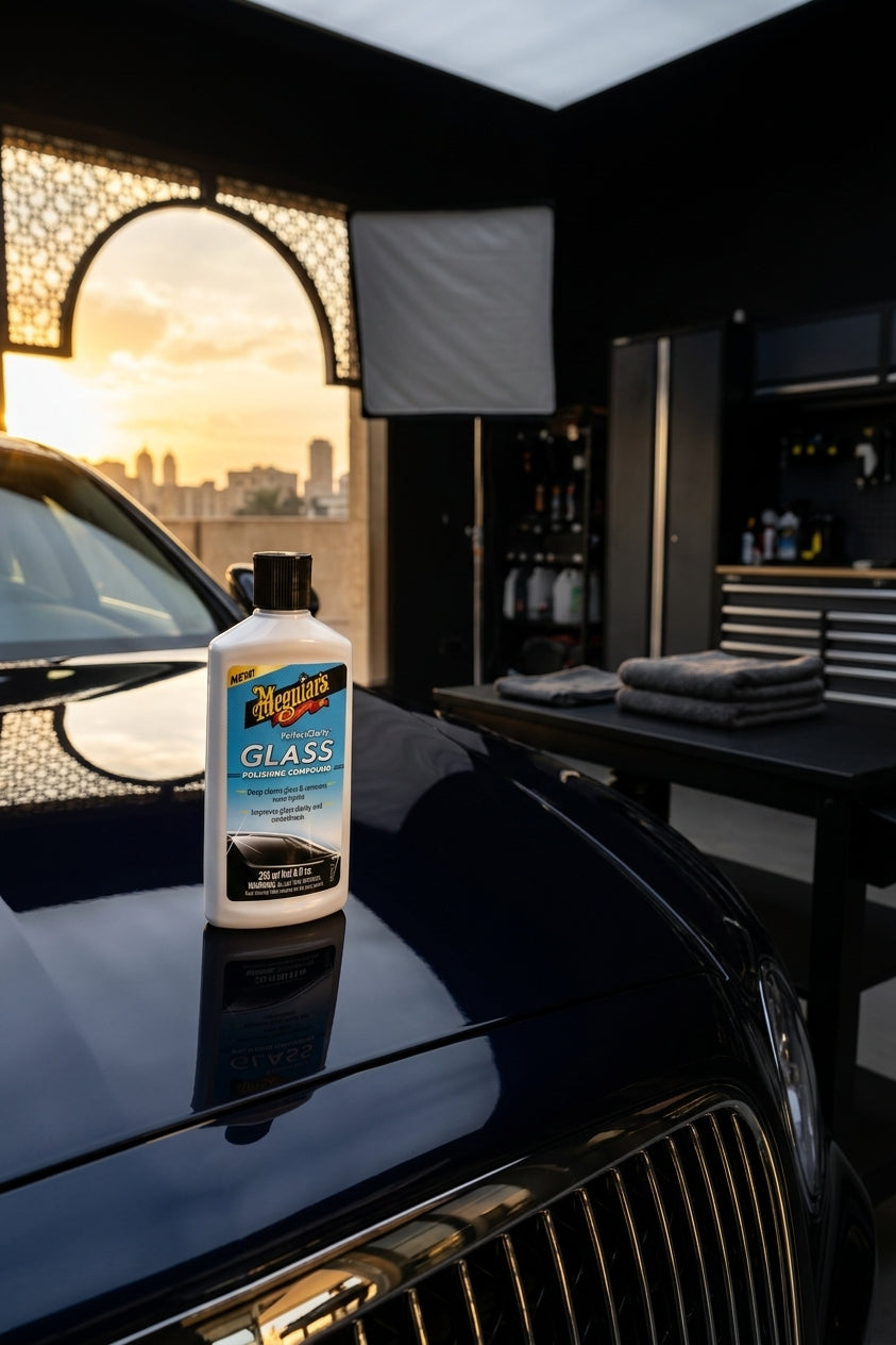 Perfect Clarity Glass Polishing Compound - in scene