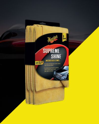 Supreme Shine Microfiber Towel – (3 Pack)